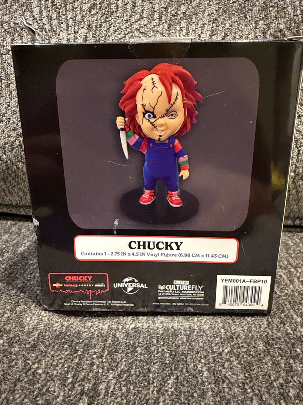 Chucky & Tiffany 4.5-Inch Vinyl Figures - Picture 3 of 9